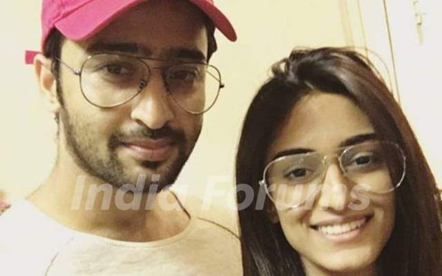 Erica Fernandes With Shaheer Sheikh