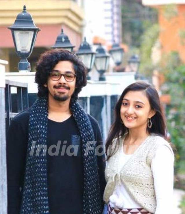 Riddhi Sen With His Girlfriend Surangana Bandyopadhyay