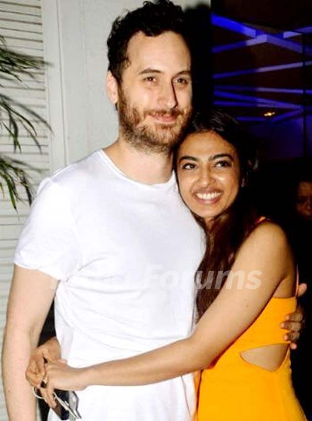 Radhika Apte with her husband Benedict Taylor