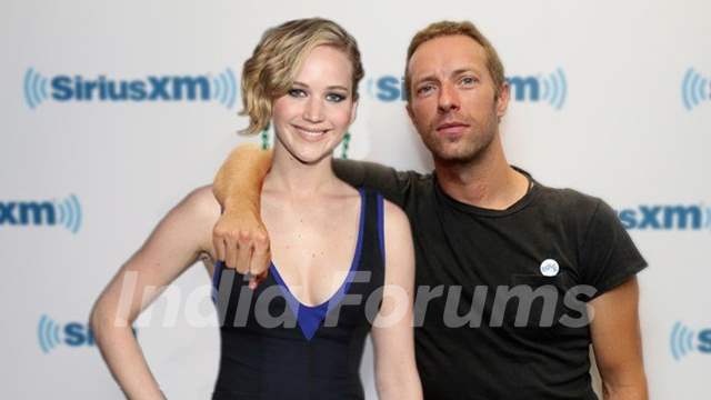 Chris Martin and Lawrnce