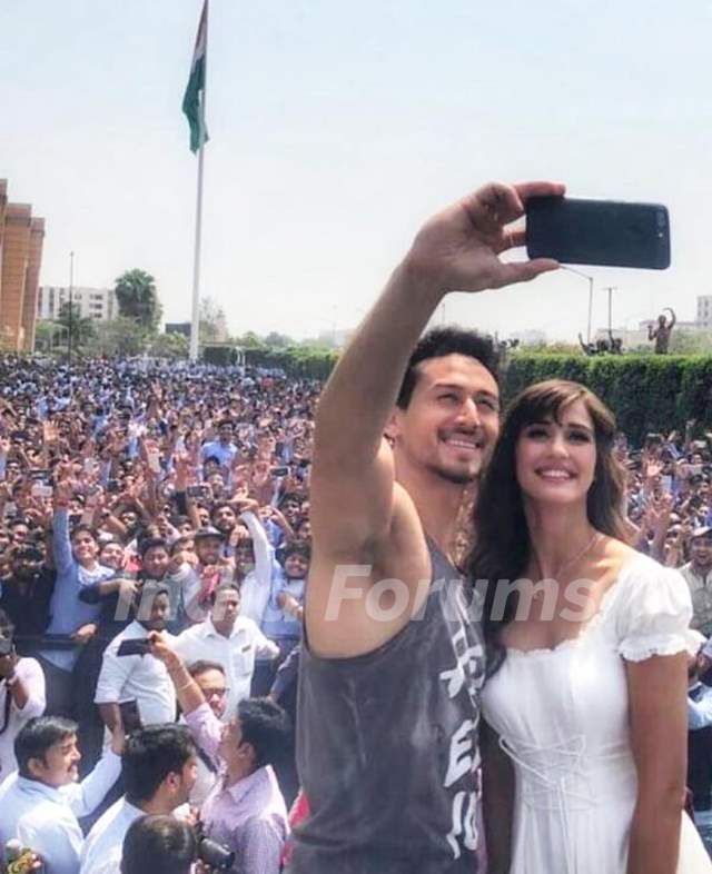 Disha Patani With Tiger Shroff