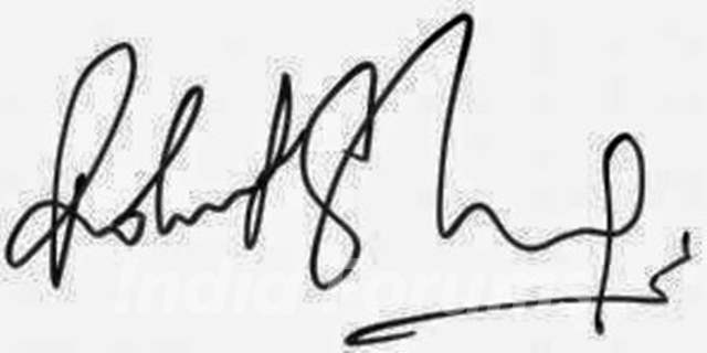 Rohit Sharma signature