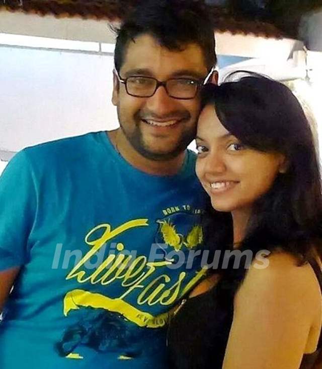 Sheetal Maulik with her husband Shaumik Maulik