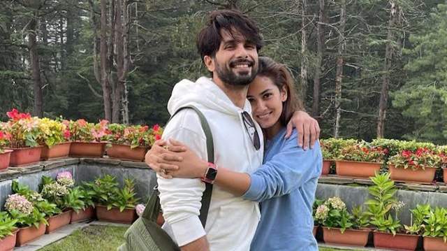 Shahid Kapoor and Mira Rajput