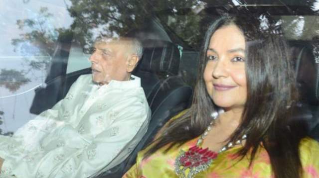 Mahesh Bhatt and Pooja Bhatt