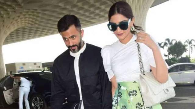 Sonam Kapoor and Anand Ahuja