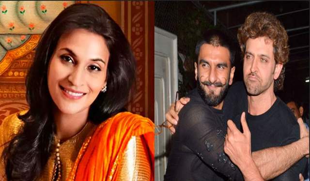 Aishwarya Rajnikanth/Ranveer Singh and Hrithik Roshan