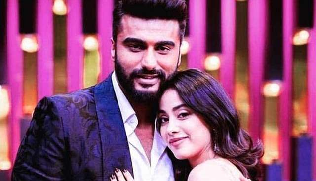 Arjun Kapoor and Janhvi Kapoor