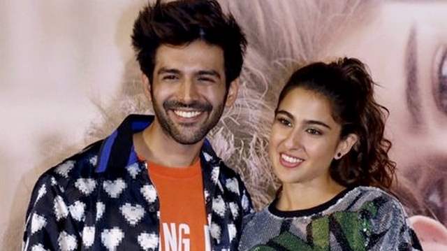 Kartik Aaryan and Sara Ali Khan