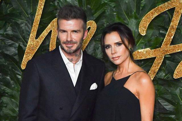 David Beckham and Victoria Beckham