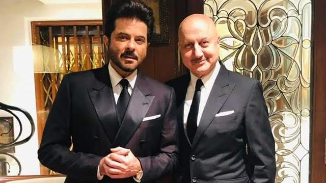 Anil Kapoor and Anupam Kher