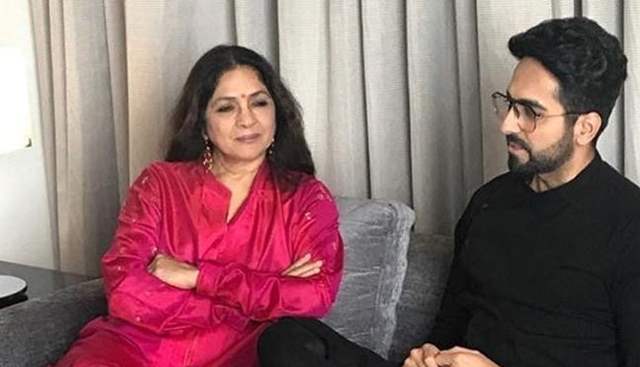 Neena Gupta and Ayushmann Khurrana