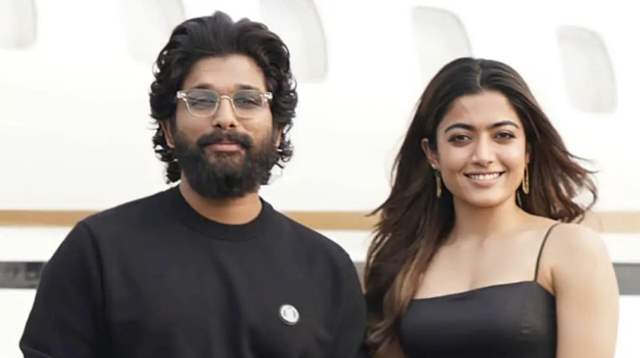 Allu Arjun and Rashmika Mandanna