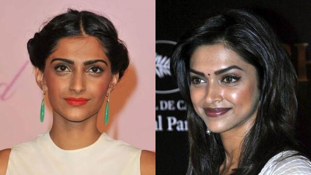 Sonam Kapoor and Deepika Padukone