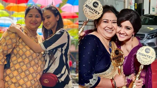 Ashi Singh with her mother