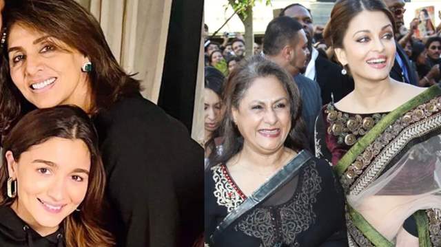 Neetu Singh Alia Bhatt, Jaya and Aishwary Rai Bachchan