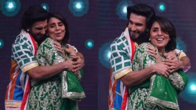 Ranveer Singh and Neetu Kapoor