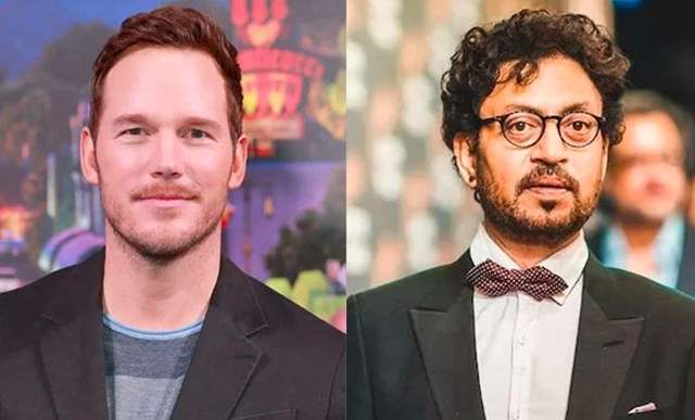 Chris Pratt and Irrfan Khan