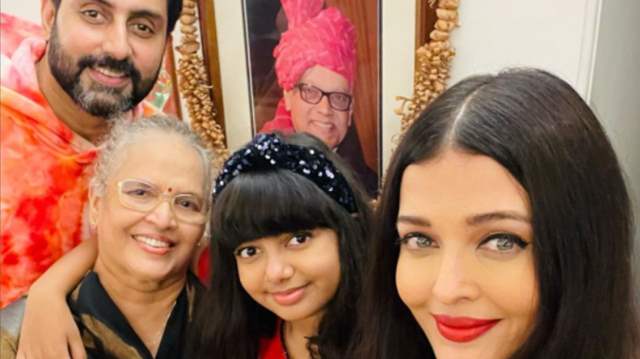 Aishwarya Rai and family