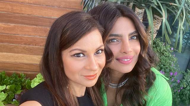 Anjula  and Priyanka Chopra