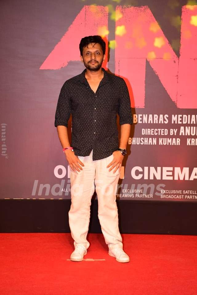 Mohammed Zeeshan Ayyub Spotted At The Screening Of upcoming movie Anek 