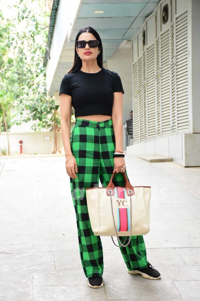 Yuvika Chaudhary spotted in the city 