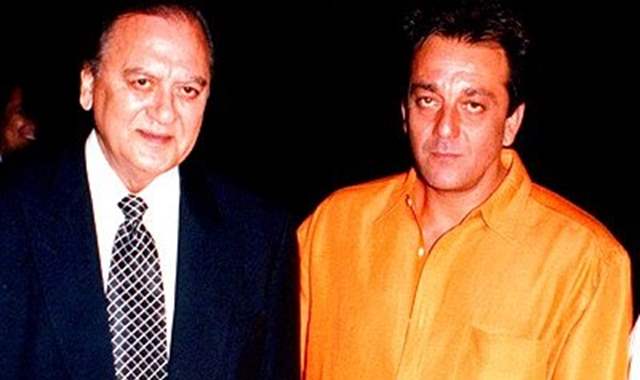 Sunil Dutt and Sanjay Dutt