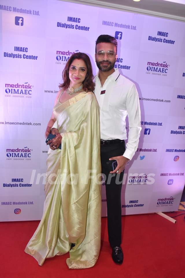 Ankita Lokhande spotted at the launch of IMAEC Dialysis Center
