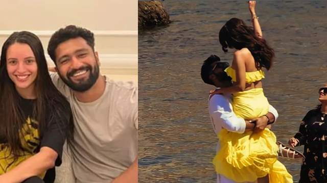 Vicky Kaushal and Tripti Dimri