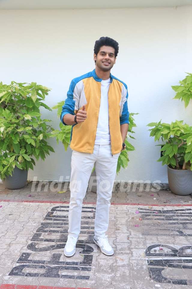 Abhimanyu Dassani spotted promoting his upcoming film Nikkama in the city