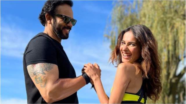 Rohit Shetty and Aneri Vajani