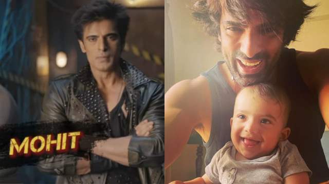 Mohit Malik with son Ekbir