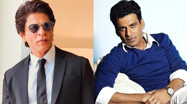 Shah Rukh Khan and Manoj Bajpayee