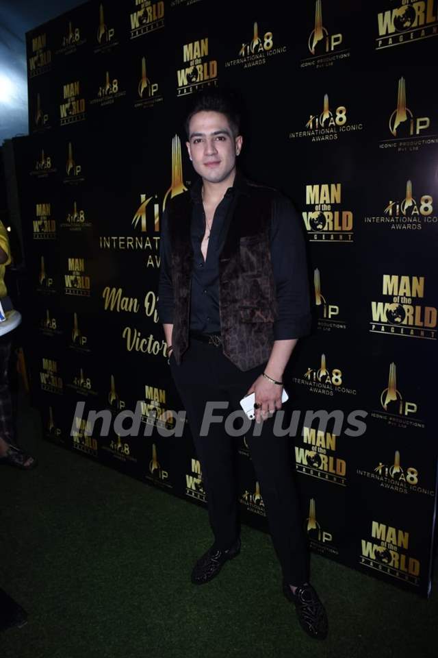 Shivam sharma spotted at success party of International Iconic Awards 