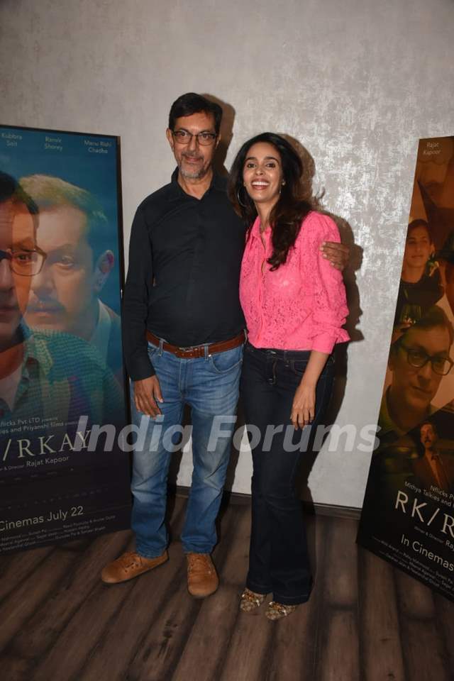 Rajat Kapoor and Mallika Sherawat spotted promoting their upcoming film RK/RKAY in the city