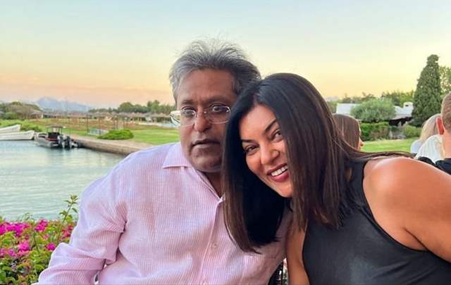 Sushmita Sen and Lalit Modi