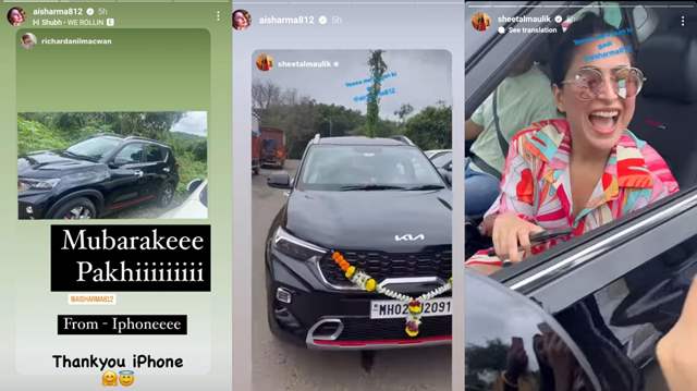 Aishwarya gets a new car