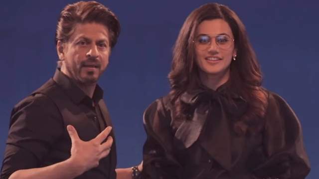 Shah Rukh Khan and Taapsee Pannu