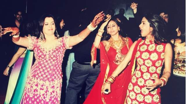 Farah Khan, Priyanka Chopra and Rani Mukerji