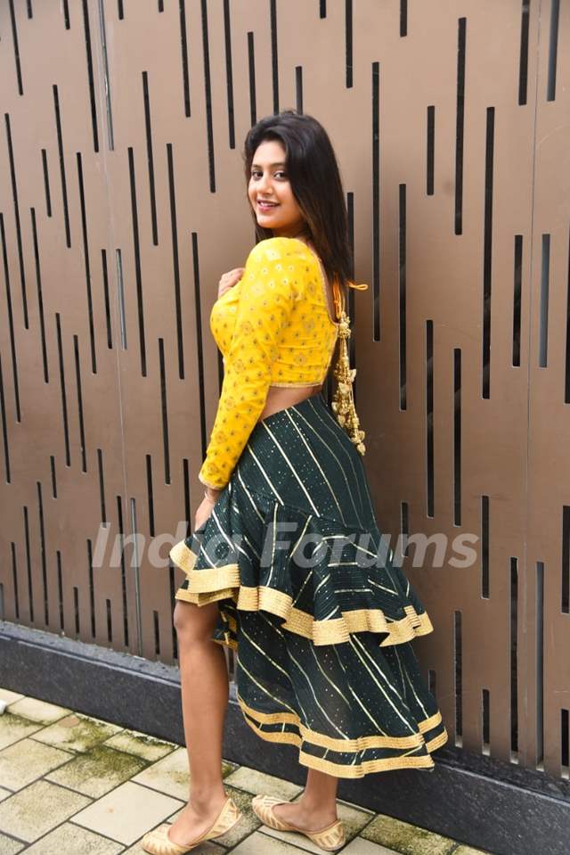 Anjali Arora snapped promoting her song Saiyyan Dil Mein Aana Re 