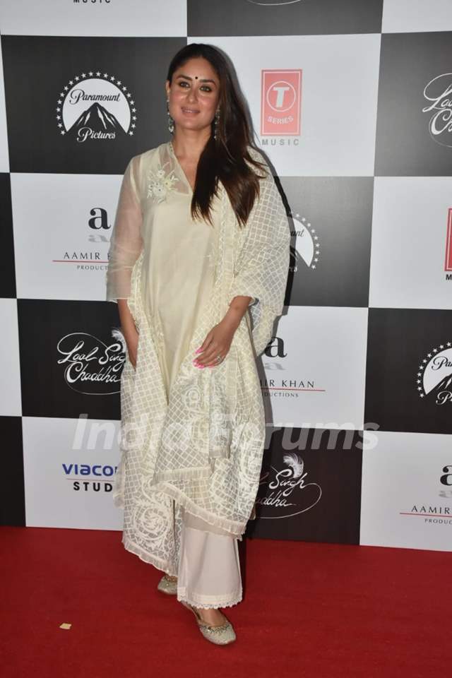 Kareena Kapoor snapped at screening of Laal Sing Chaddha