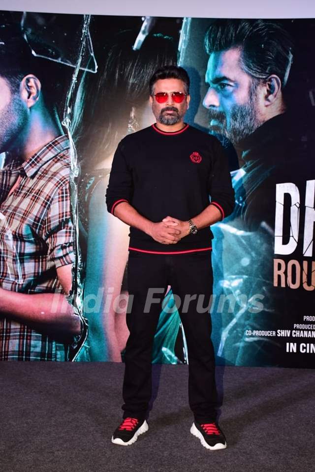 R. Madhavan spotted at the teaser launch of Dhokha Round D Corner