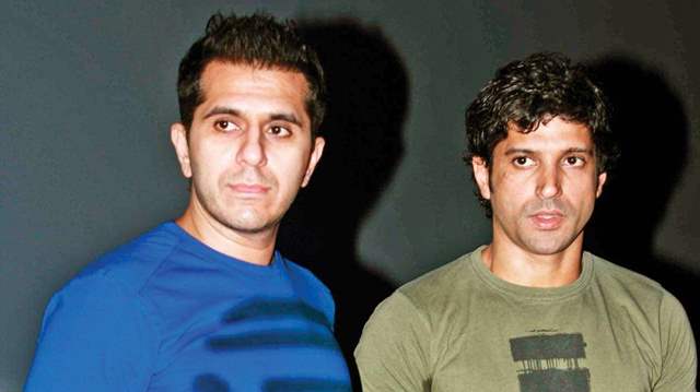 Ritesh Sidhwani and Farhan Akhtar