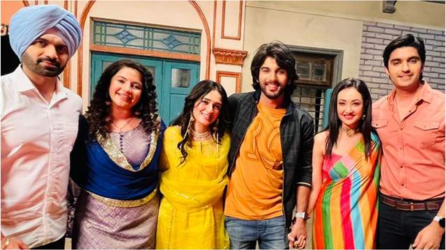 Cast of 'Gud Se Mitha Ishq'.