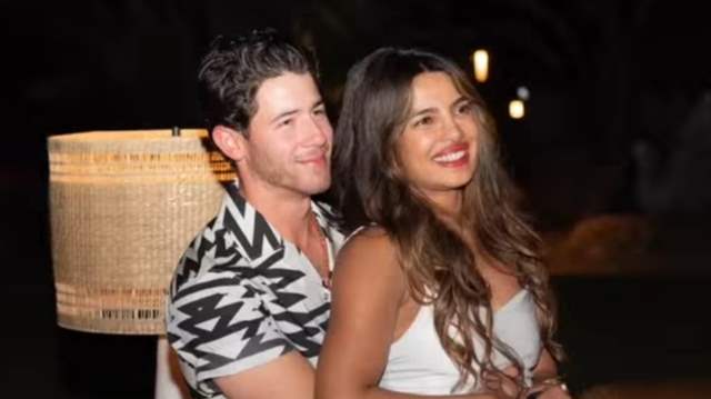 Nick Jonas and Priyanka Chopra 