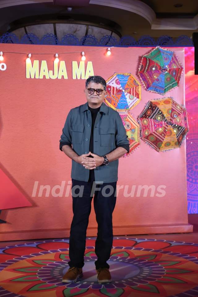 Gajraj Rao spotted at trailer launch of film Maja Ma 