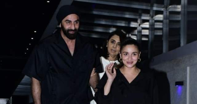 Ranbir, Neetu Kapoor and Alia Bhatt 