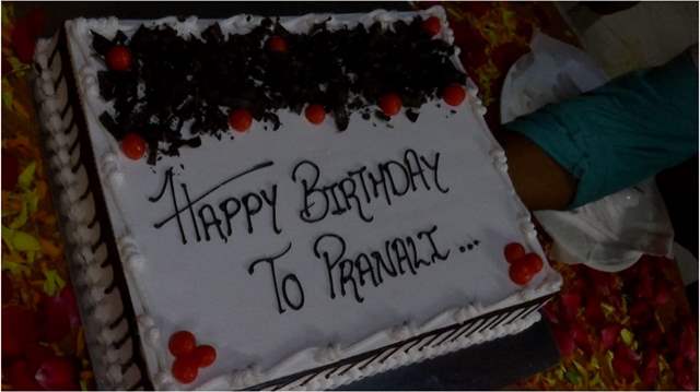 Pranali's birthday cake