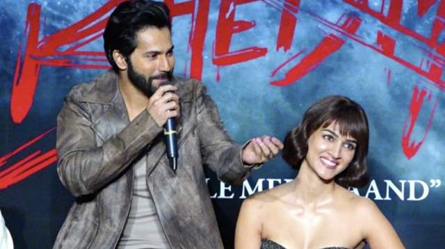 Varun Dhawan and Kriti Sanon 