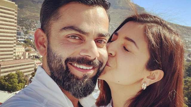 Virat Kohli and Anushka Sharma